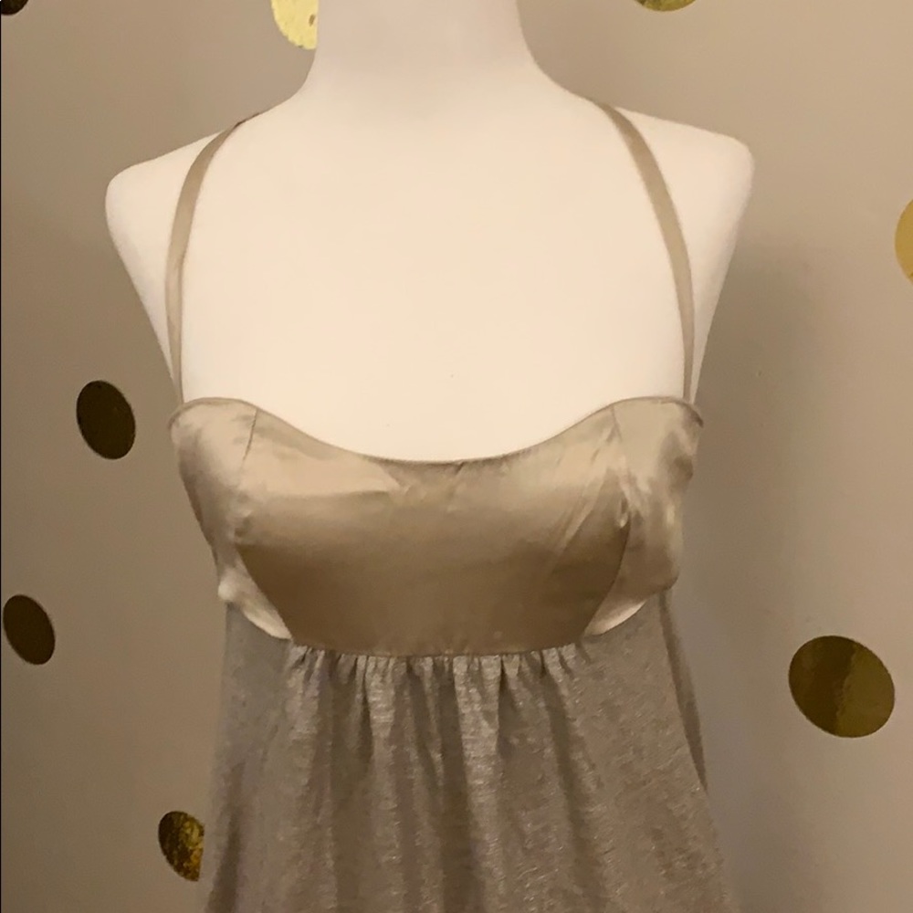 Vanessa Bruno gold and silver metallic dress - Picture 2 of 8